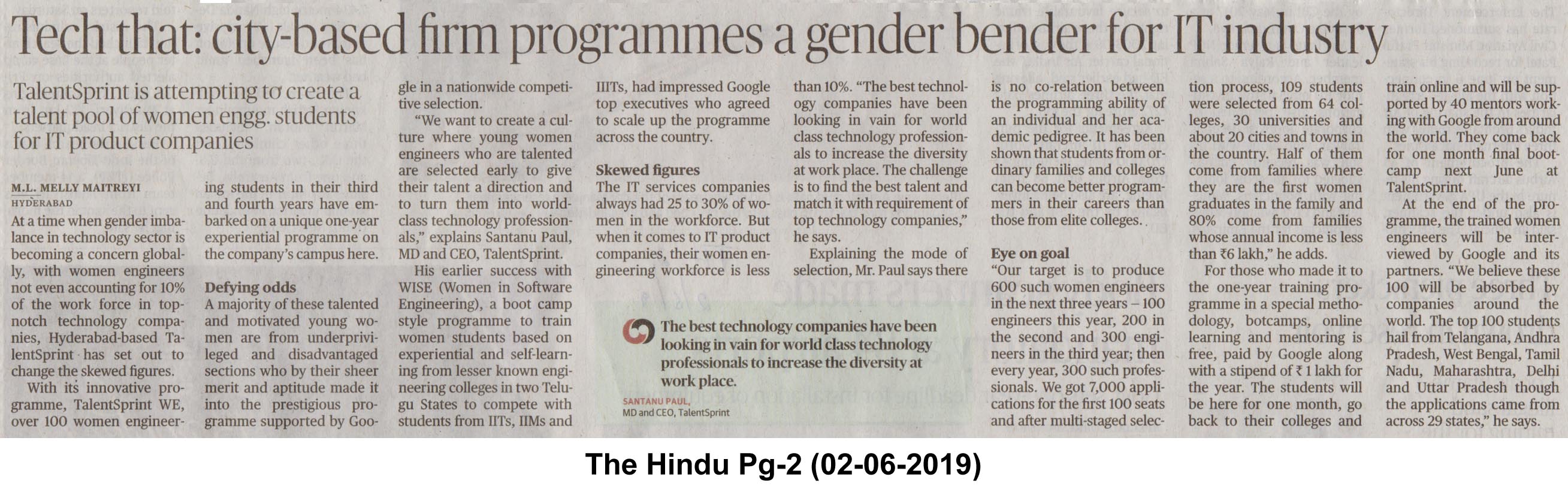 women-engineers-programme