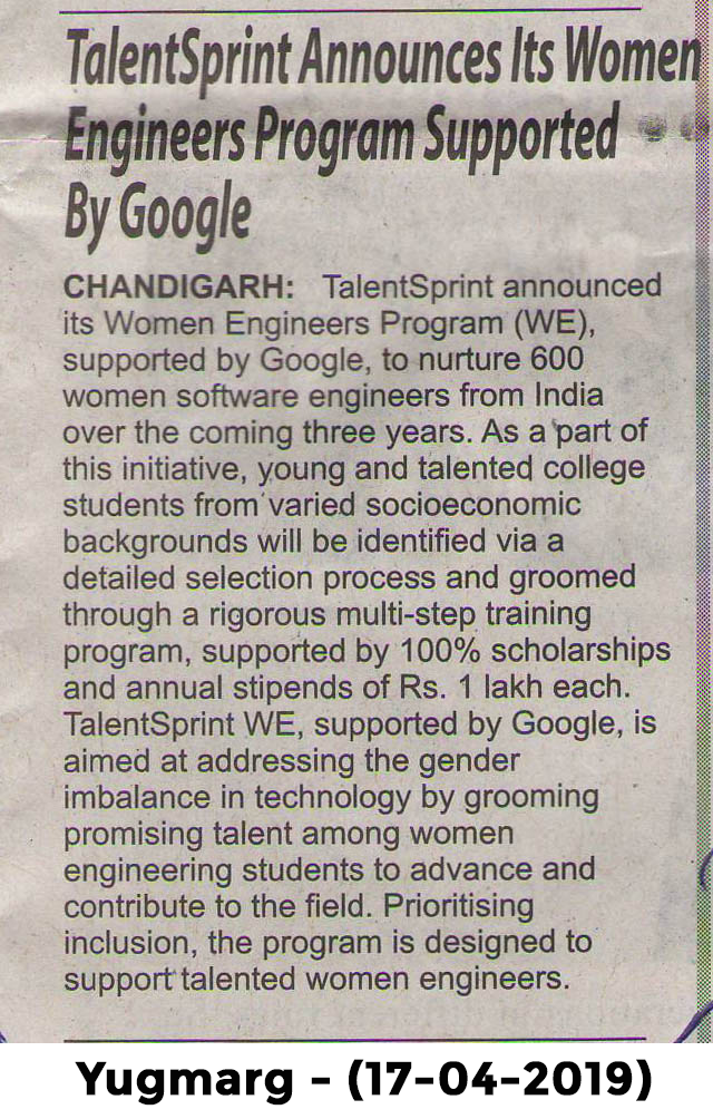 women-engineers-programme