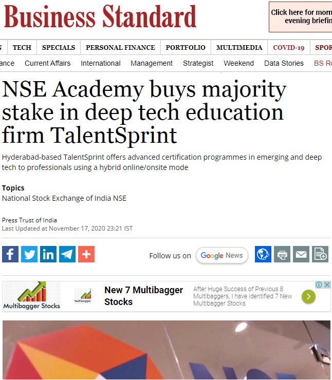 NSE Academy News