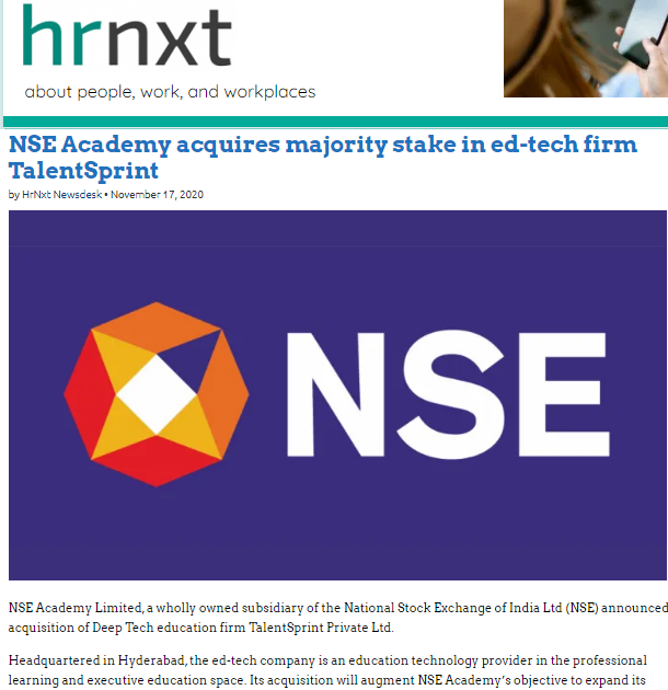 NSE Academy News