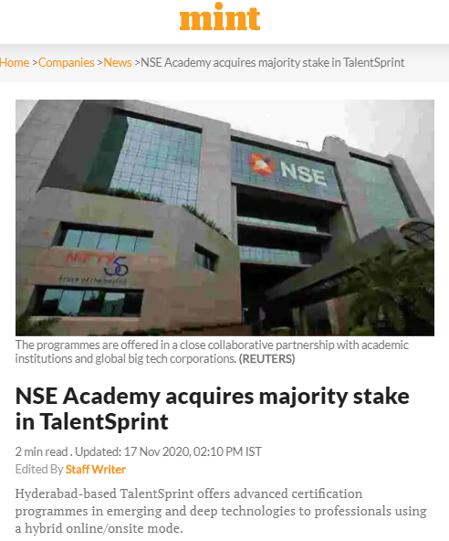 NSE Academy News