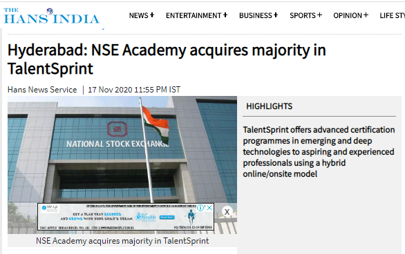 NSE Academy News