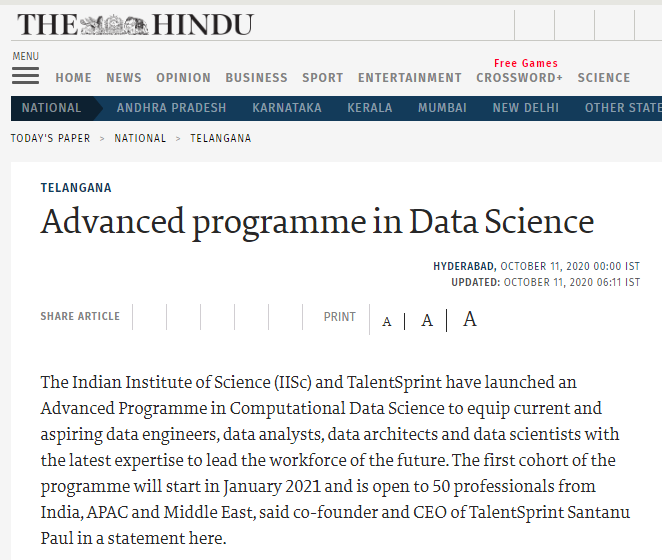 Computational Data Science